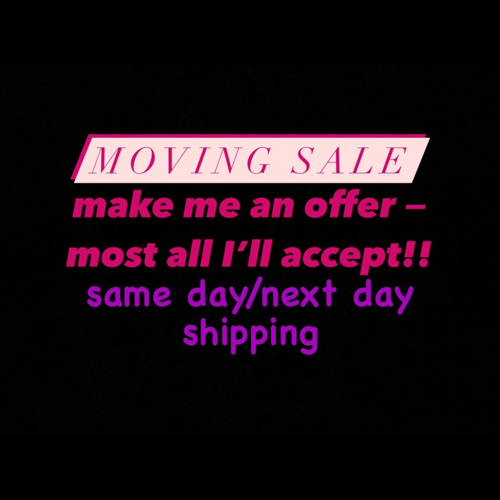MOVING SALE